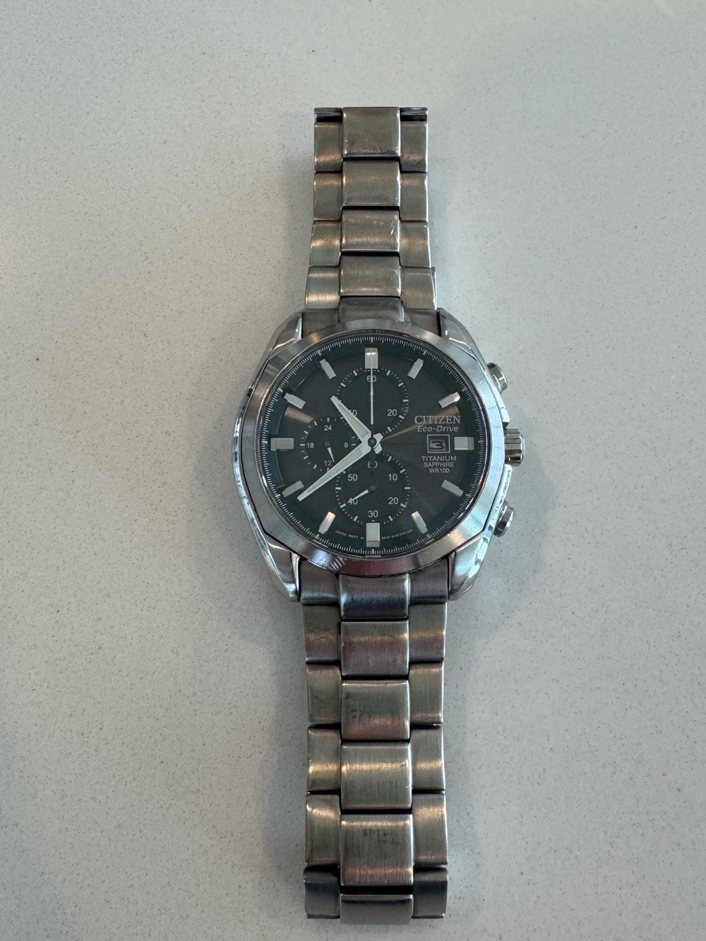 Citizen Eco-Drive Titanium Sapphire Watch
